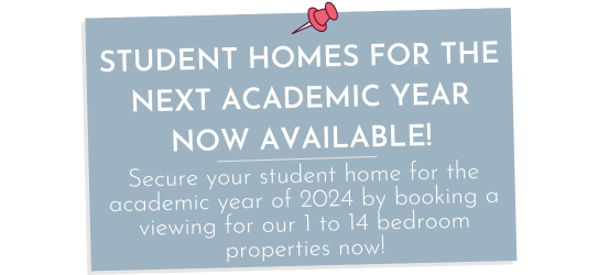 student homes now available